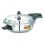 Prestige Deluxe Plus Induction Base Junior Pan Aluminium Pressure Cooker