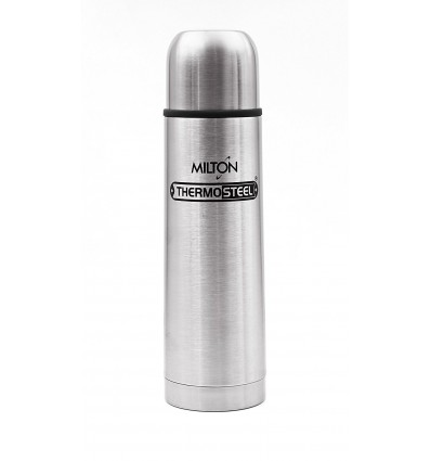 Milton Thermosteel Flip Lid Flask, 1000 ML 1 Liter, Silver