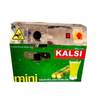 Sugarcane Juice Machine Mini By Kalsi Fully Covered Stainless Steel Body With Motor