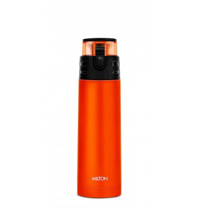 Milton Atlantis 600 Thermosteel Vaccum Insulated Hot & Cold Water Bottle, 500 ml