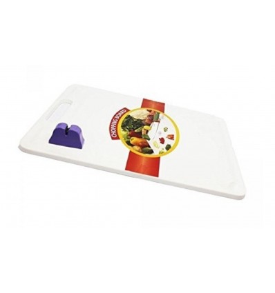 Glare Chopping Board For Vegetable Cutting with Attached Knife Sharpener