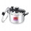 Prestige Induction Base Aluminium Pressure Cooker, 5 litres, Silver sku code 12106