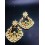 The Multicolored Kundan Danglers for Women/Girls