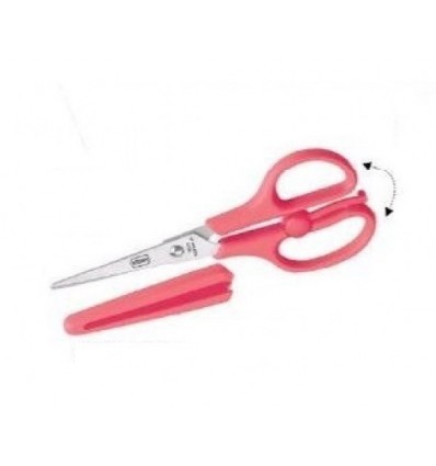 Glare Kids Scissors With Safety Cover - 135MM Set of 2