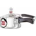 Hawkins Miss Mary Aluminum Pressure Cooker, 1.5 Litres, Silver