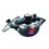 Prestige Clip On Hard Anodized Aluminum Kadai Pressure Cooker with Glass Lid, 3.5-Liters