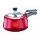 Prestige Nakshatra Cute Aluminium Pressure Cooker, 5 Litres, Red