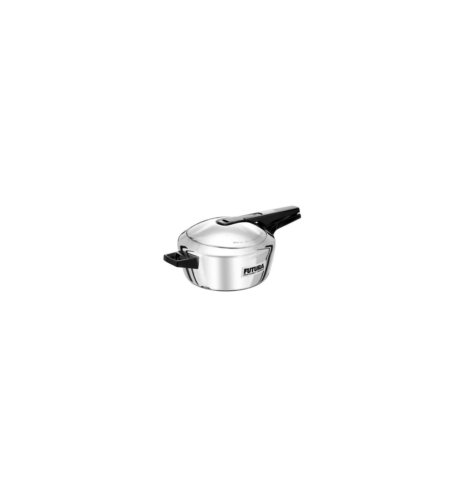 Hawkins-Futura F-41 Induction Compatible Pressure Cooker, 4-Liter,  Stainless Steel