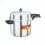Prestige 10-Liter Deluxe Alpha Induction Base Stainless Steel Pressure Cooker, Small, Silver