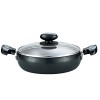 Prestige Hard Anodised Cookware Saute Pan, 240 mm , Black