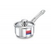 Prestige Platina Induction Base Stainless Steel Sauce Pan, 200mm/3 Litres, Me...