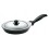 Hawkins Futura Non-Stick Frying Pan With Lid, 18cm Black