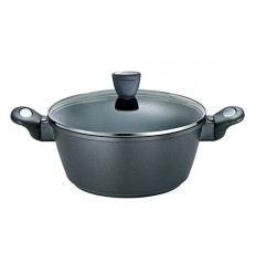 Prestige Die Cast Plus Casserole, 240 mm, Black