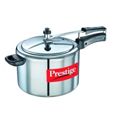 Prestige Nakshatra Plus Induction Base Aluminium Pressure Cooker, 8 Litres